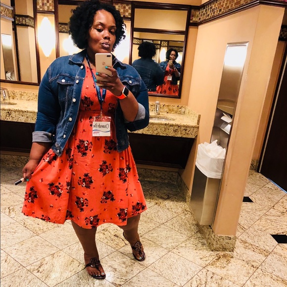 torrid Dresses & Skirts - Orange floral dress